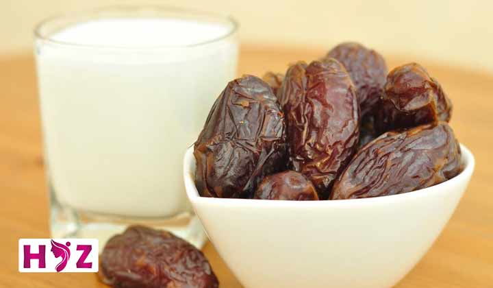 رژیم لاغری شیر و خرما