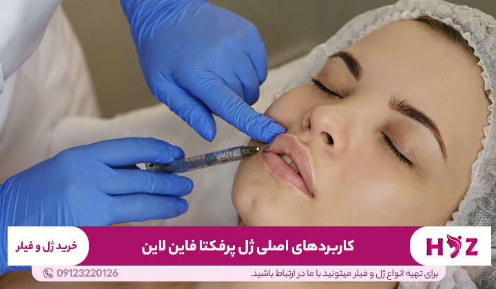 کاربردهای اصلی ژل پرفکتا فاین لاین