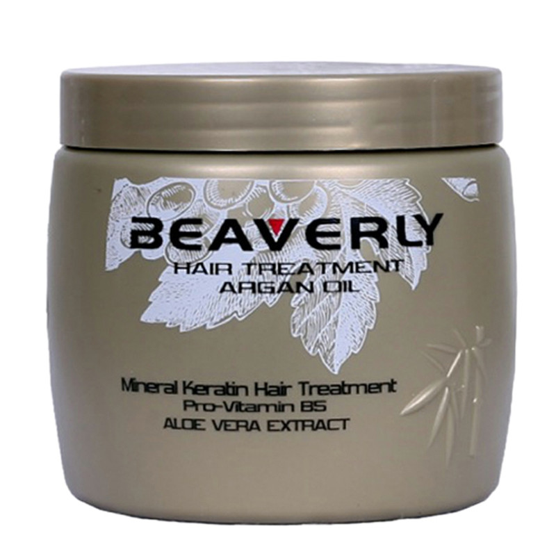 ماسک مو کراتینه بیورلی (Beaverly) مدل Argan Oil ماسک مو کراتینه بیورلی (Beaverly) مدل Argan Oil حجم 500 میلی لیتر - تصویر 1