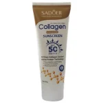 کرم ضد آفتاب بی رنگ سادور SPF 50 مدل کلاژن حجم 40 میلی‌لیتر
