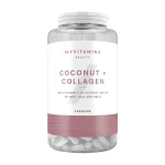 قرص کلاژن نارگیل مای ویتامین مدل Coconut Collagen بسته 180 عددی