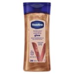 روغن بدن وازلین مدل شیمیر مدل vanilla glow حجم 200 میلی لیتر